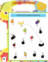 Dreamland Write and Wipe Book - Fruit - An Early Learning Book For Kids (English)